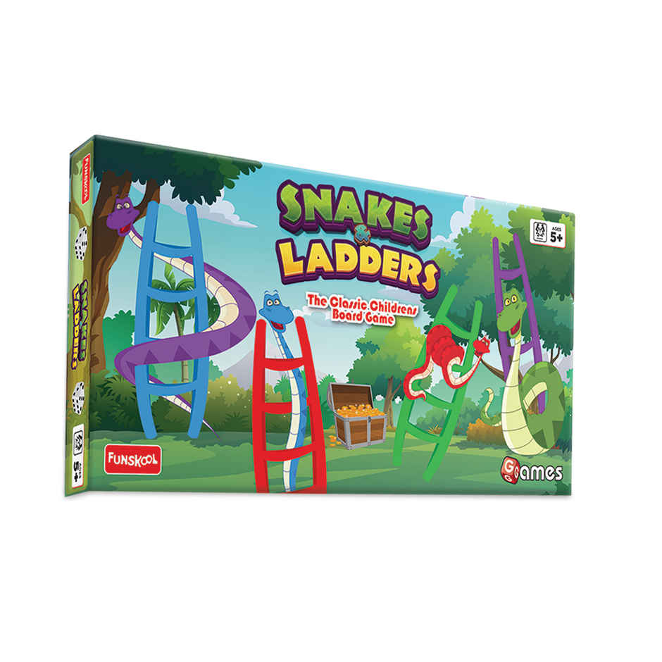 Funskool Snakes & Ladders | Family Board Game